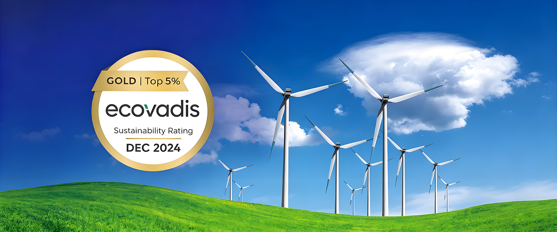 EcoVadis Gold Rating