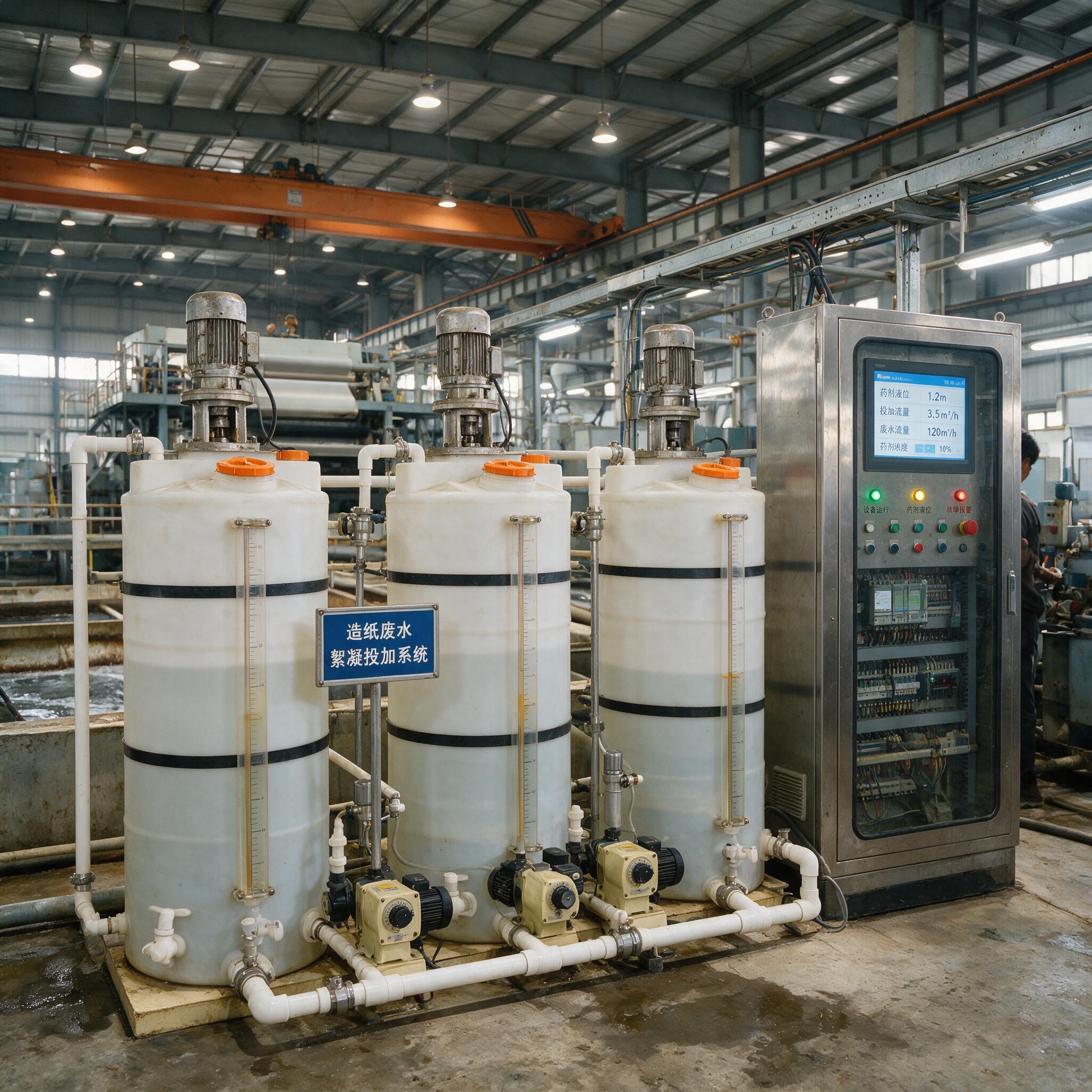 High-Performance PAM Flocculant for Paper Mill Wastewater Treatment