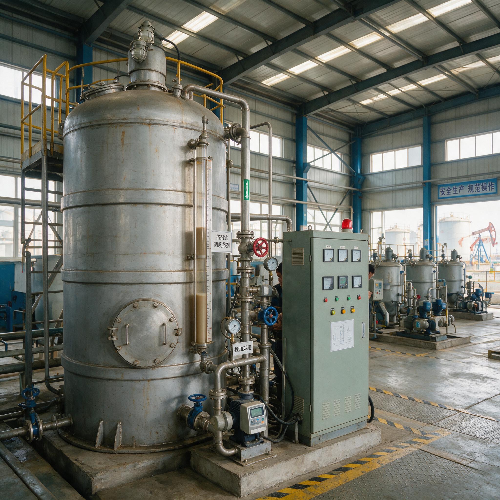 Advanced Oilfield Sludge Treatment Polymer Solutions