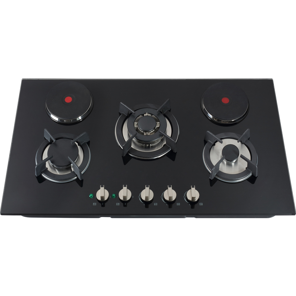 GS5G36 Factory Direct 86CM Gas Stove Tempered Glass Gas Electric Hobs Household Used  