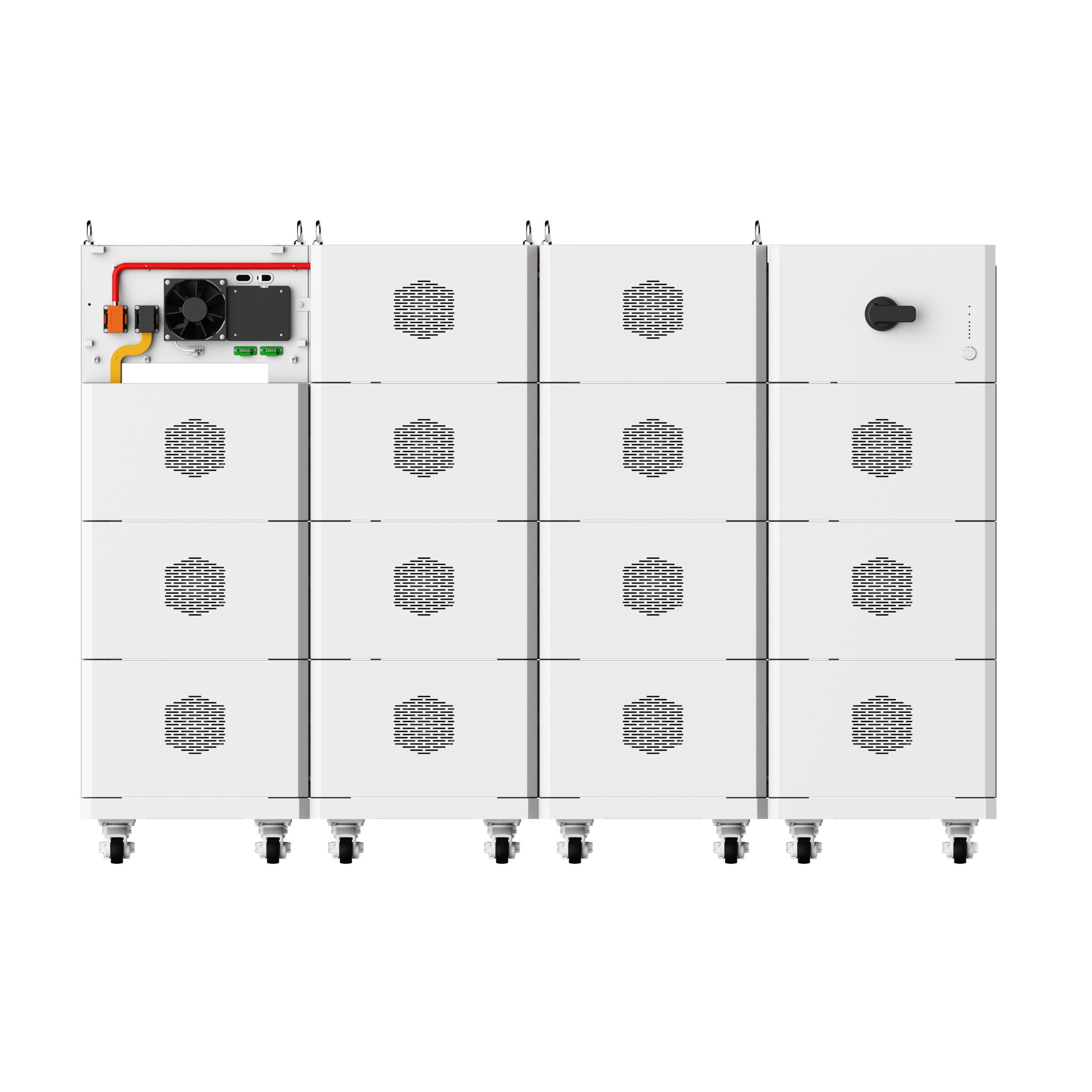 Batería doméstica apilable de alta tensión ampliable