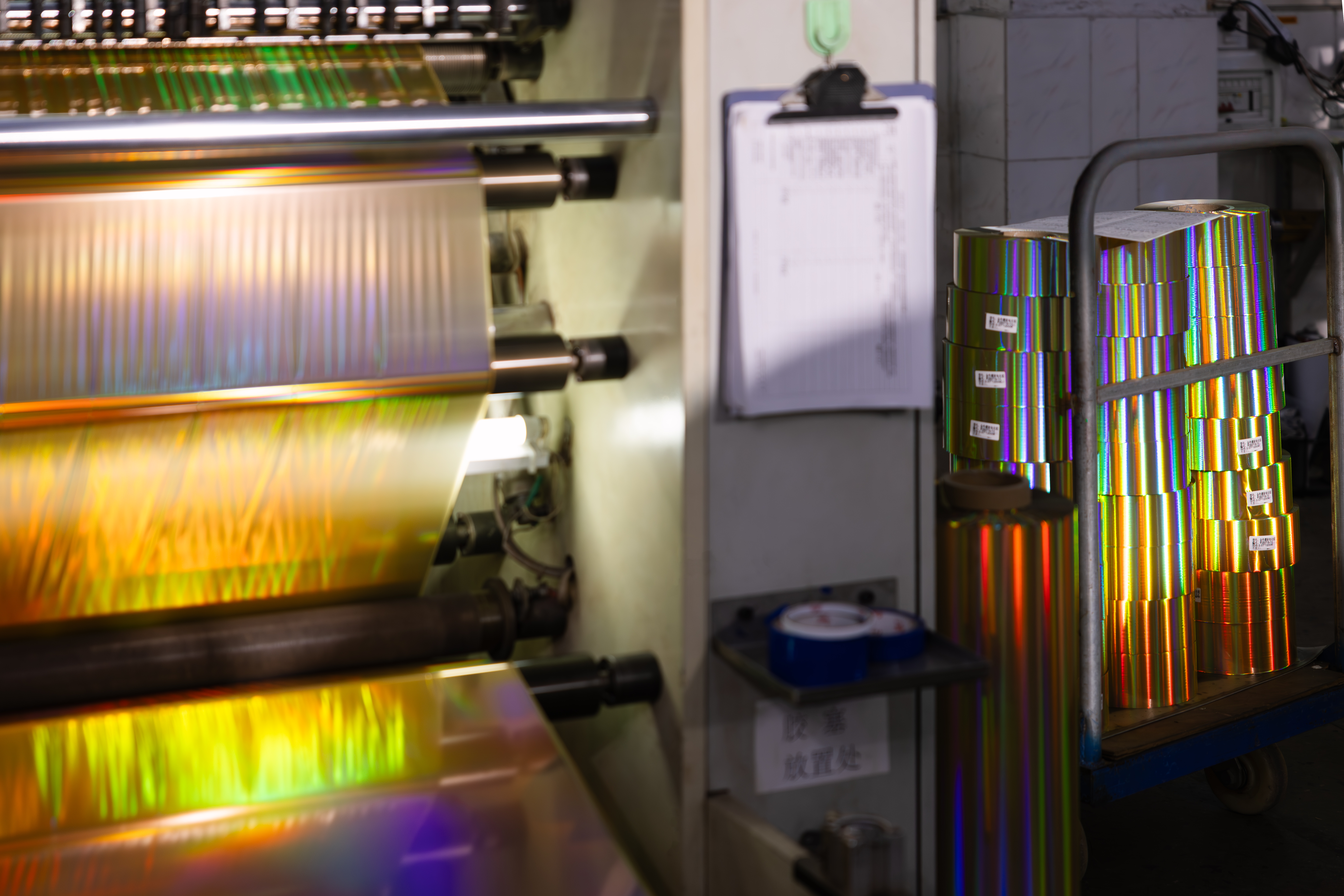 What Is the Production Process of Holographic Foil?
