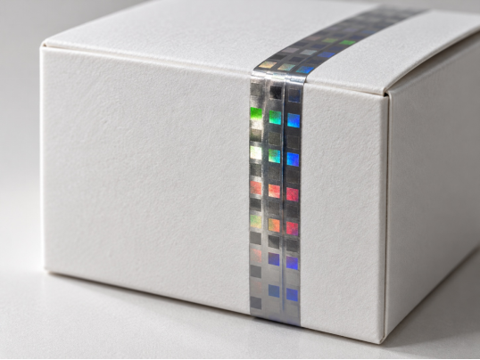 What is the role of holographic printing in anti-counterfeiting packaging?