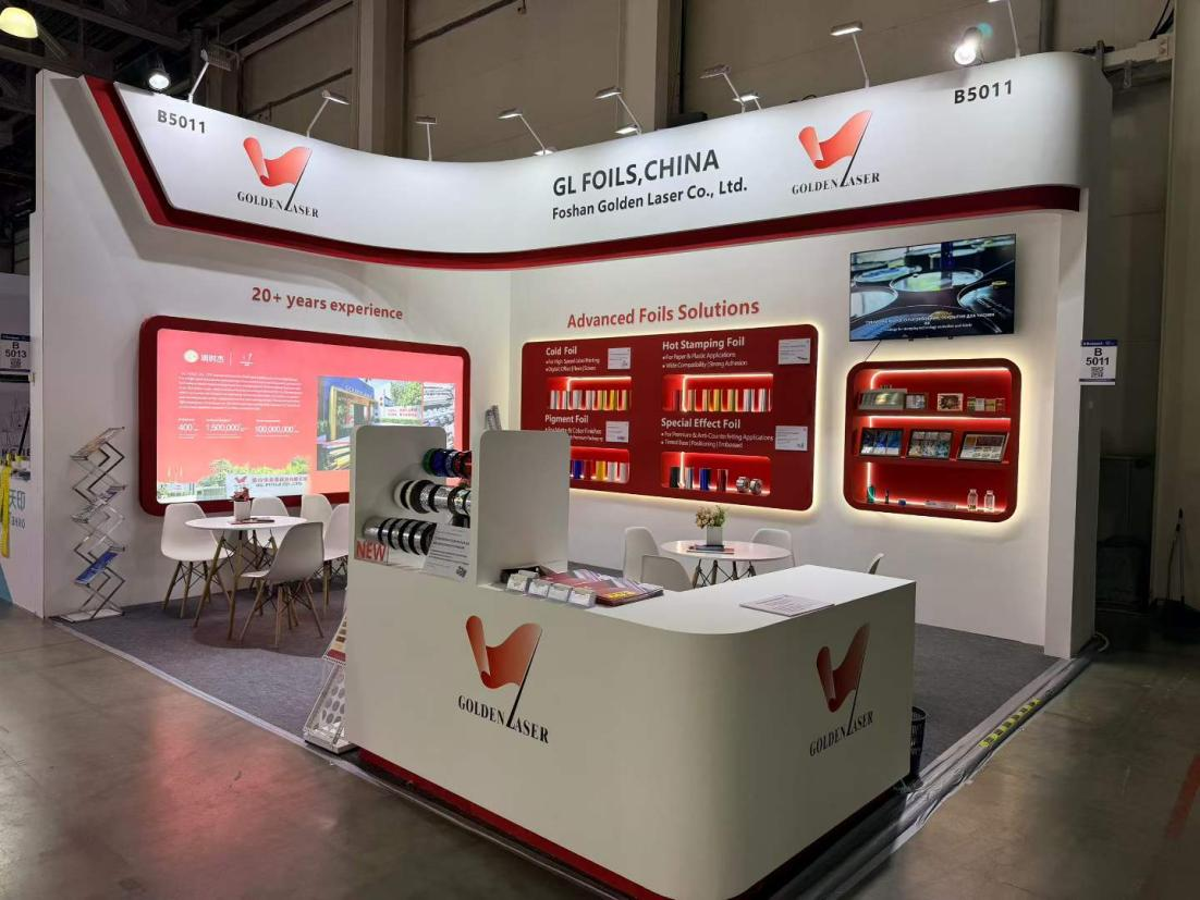 gl foils showcases full range stamping foil solutions at rosupack 2026-3