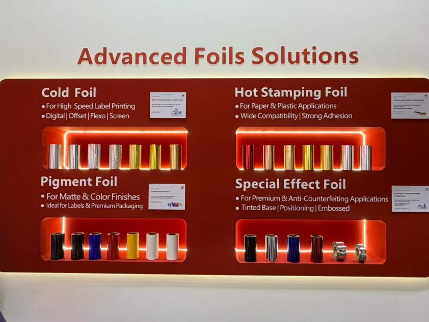 Custom Foil Solutions Discussed at RosUpack 2026: Cold Foil, Special Substrates and Brand Protection