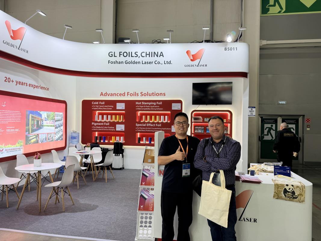 gl foils showcases full range stamping foil solutions at rosupack 2026-4