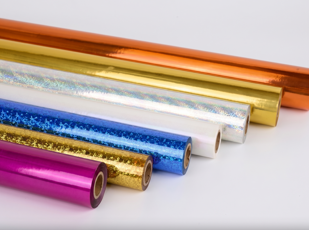 What is hot stamping and how does it enhance brand perception?