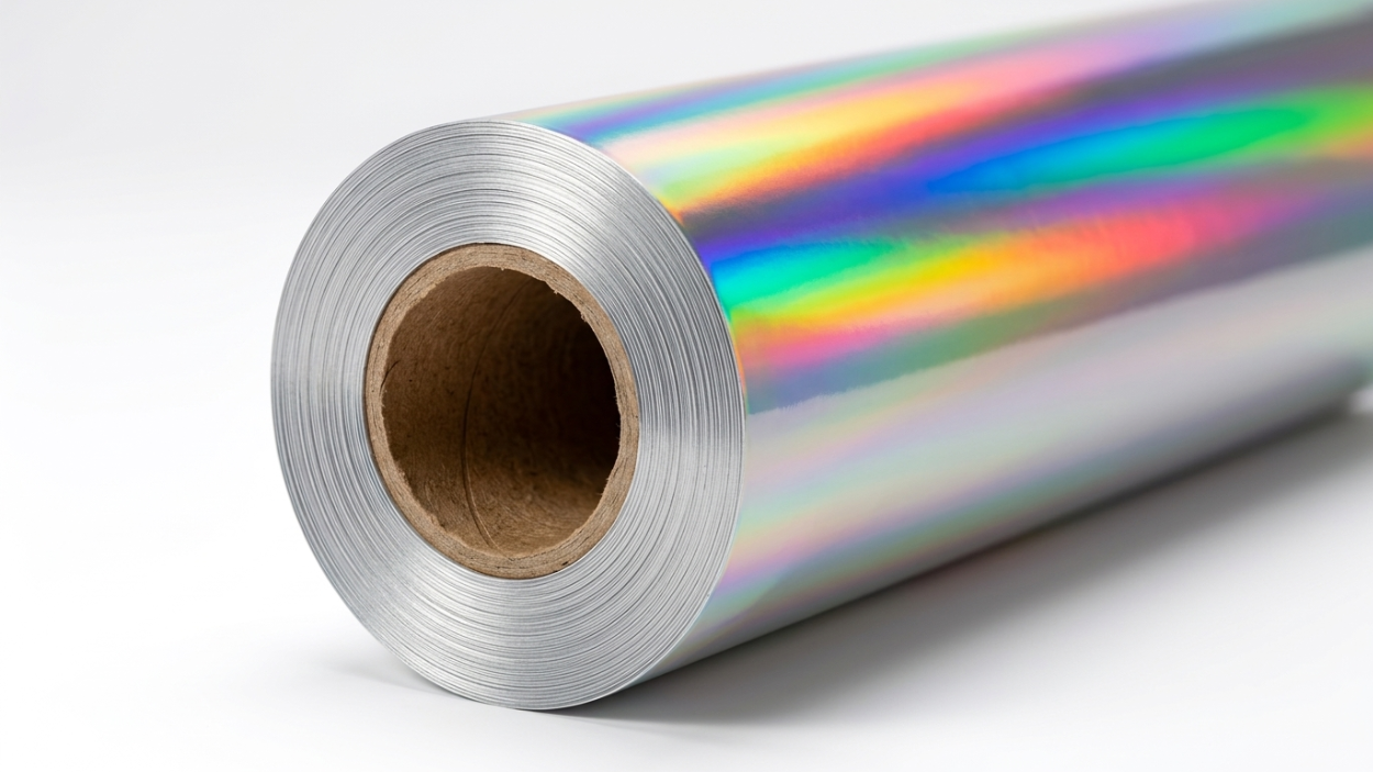 Holographic Halogen-Free Hot Stamping Foils