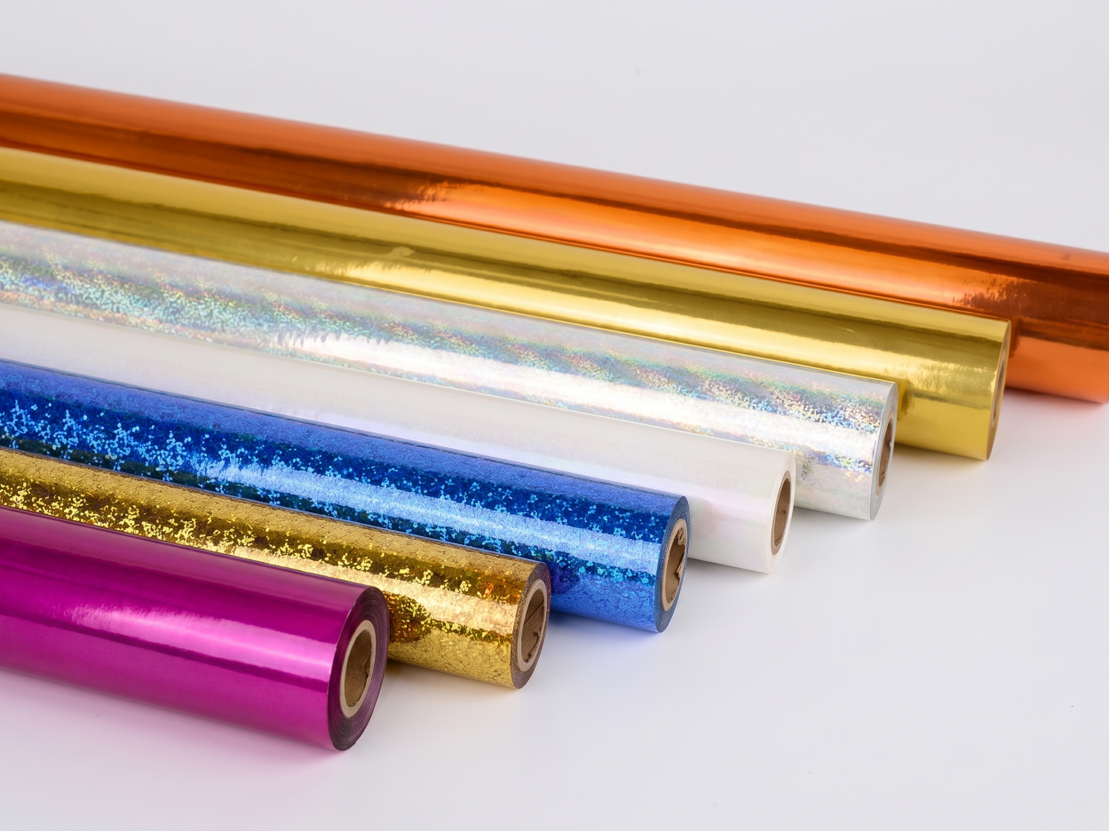 Transparent Holographic Flexo Cold Foils
