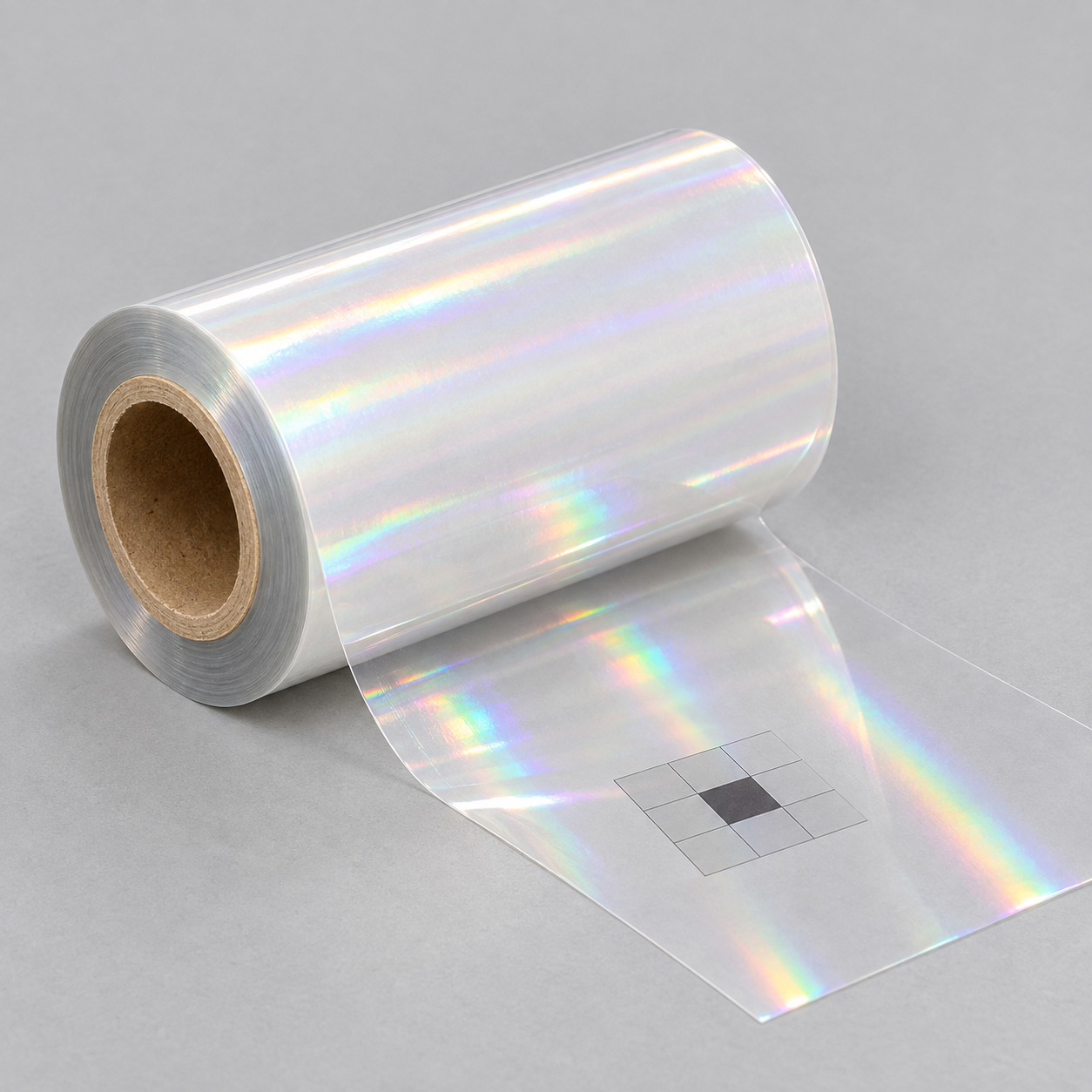 Transparent Holographic Flexo Cold Foils