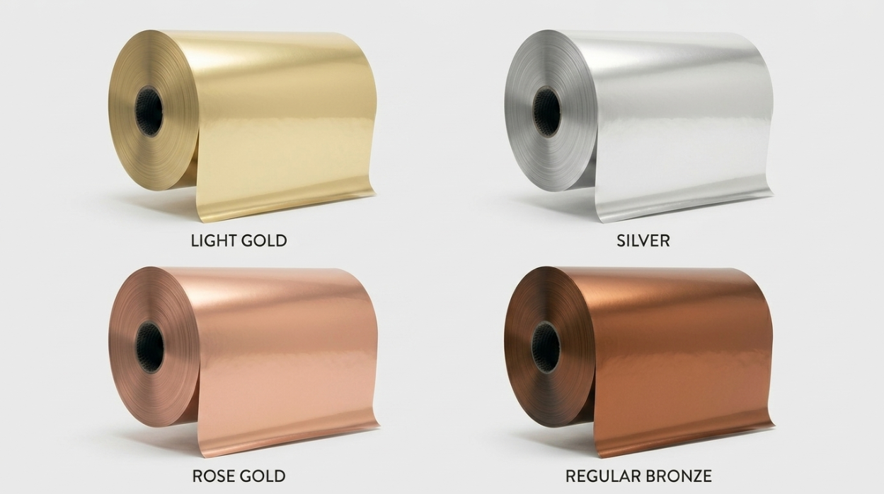 Metallic Halogen-Free Hot Stamping Foils