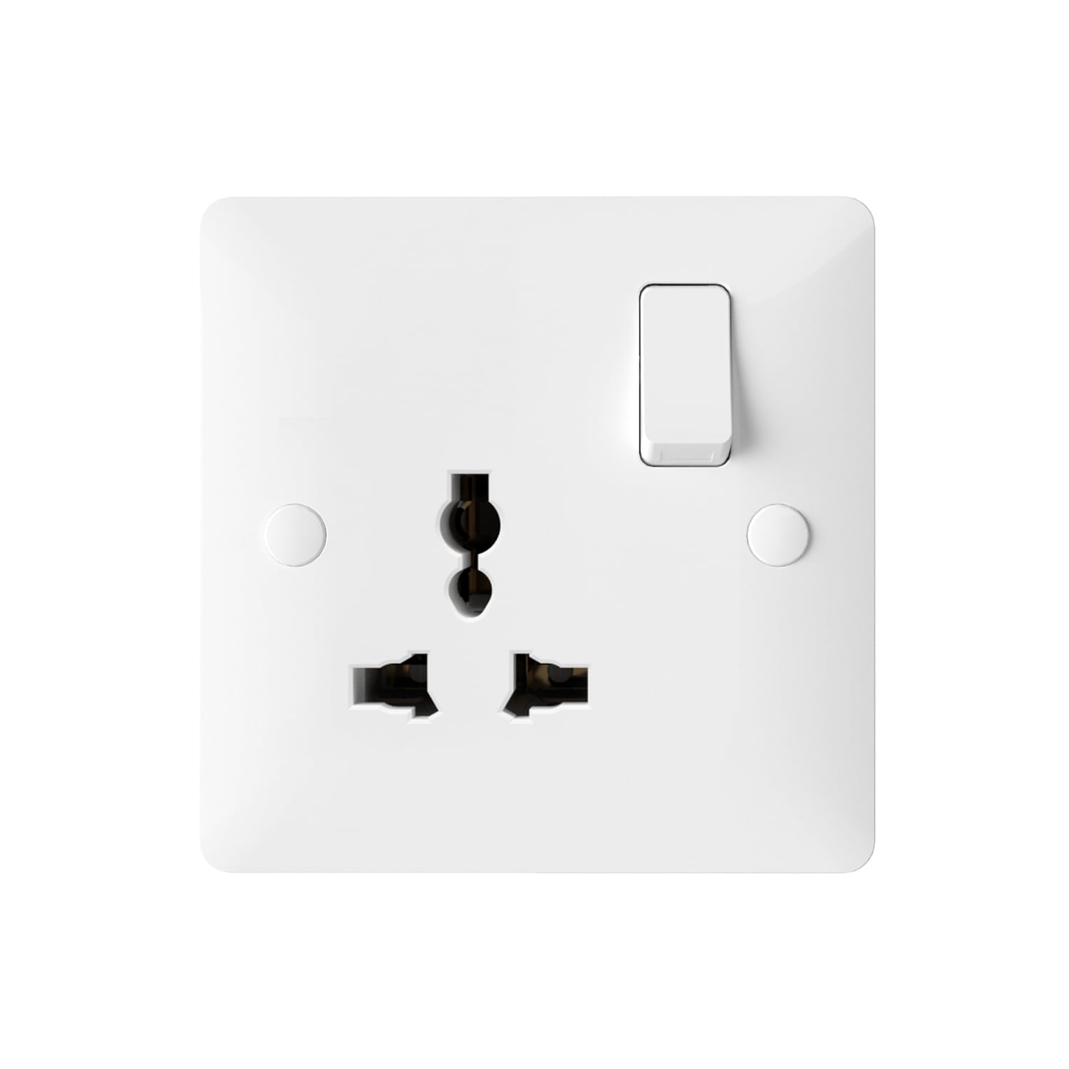 81405MQ — 13A 1-gang switched multi socket