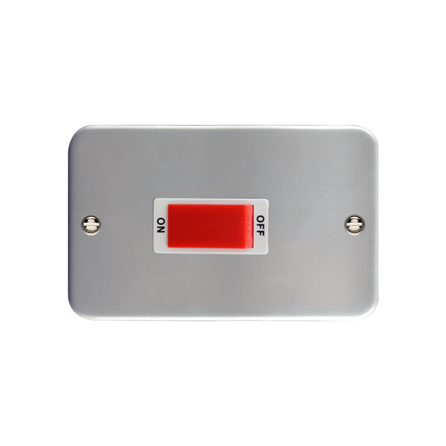 M330 — 45A 1 GANG DOUBLE POLE SWITCH, DOUBLE PLATE