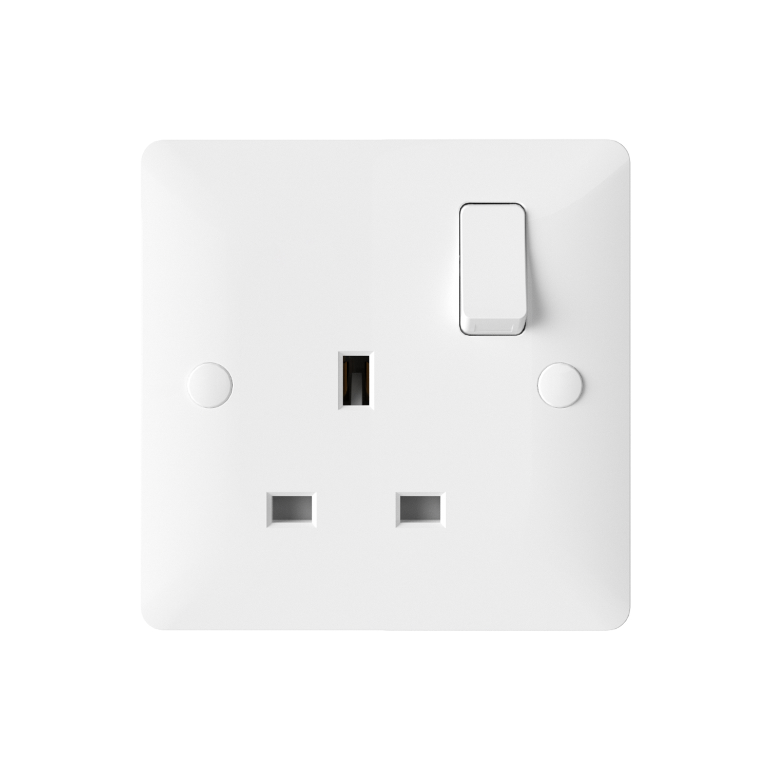 81405 — 13A 1-gang switched socket