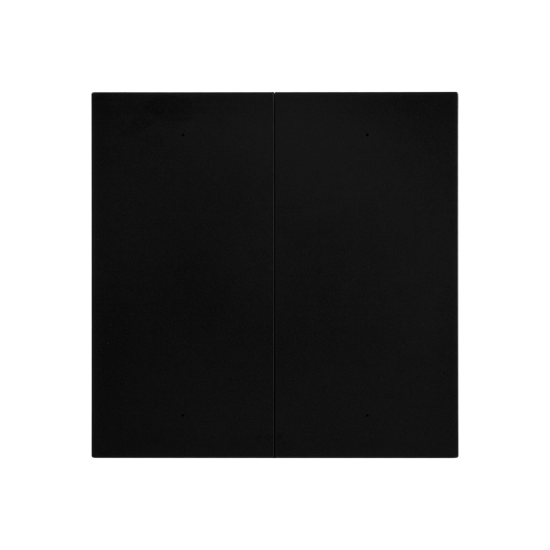 5814BK — 58-Series Luxury Glass Touch 4-Gang Switch (Black)