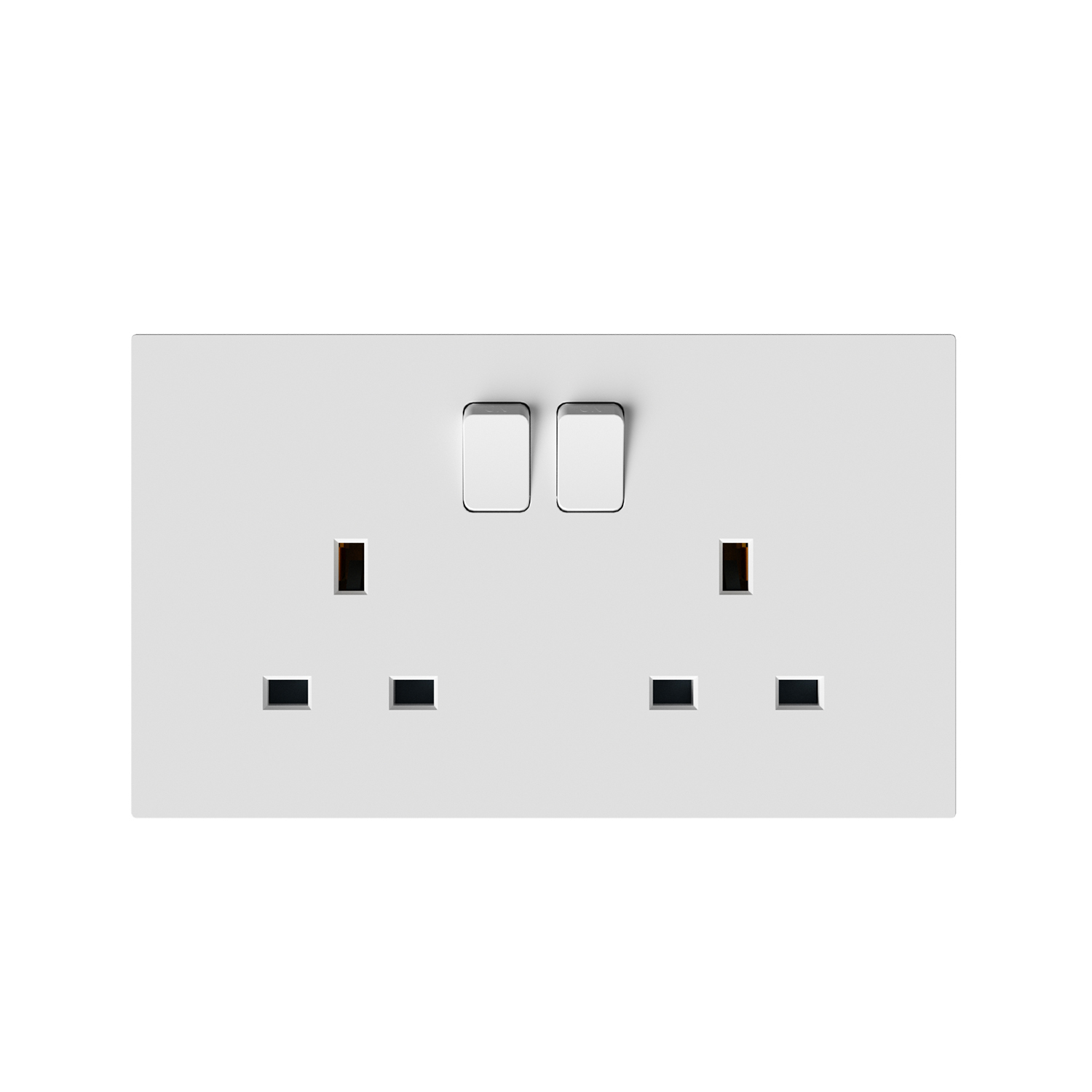 41410 — 13A 2-Gang Switched Socket, DP