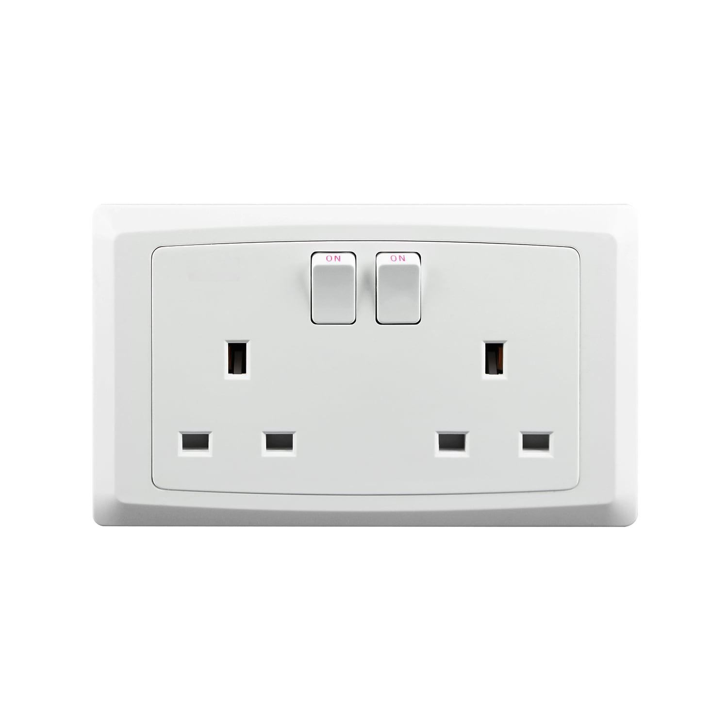 C410 — 13A 2-Gang Switched Socket, DP