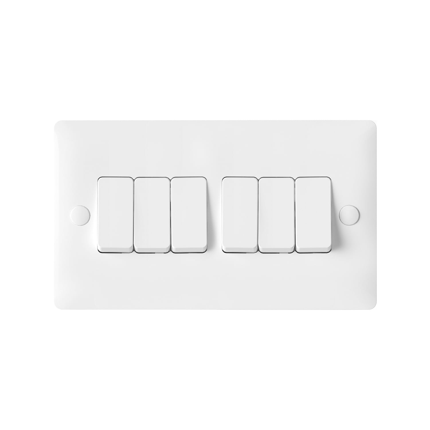 81310 — 10A 6-gang 2-way Switch