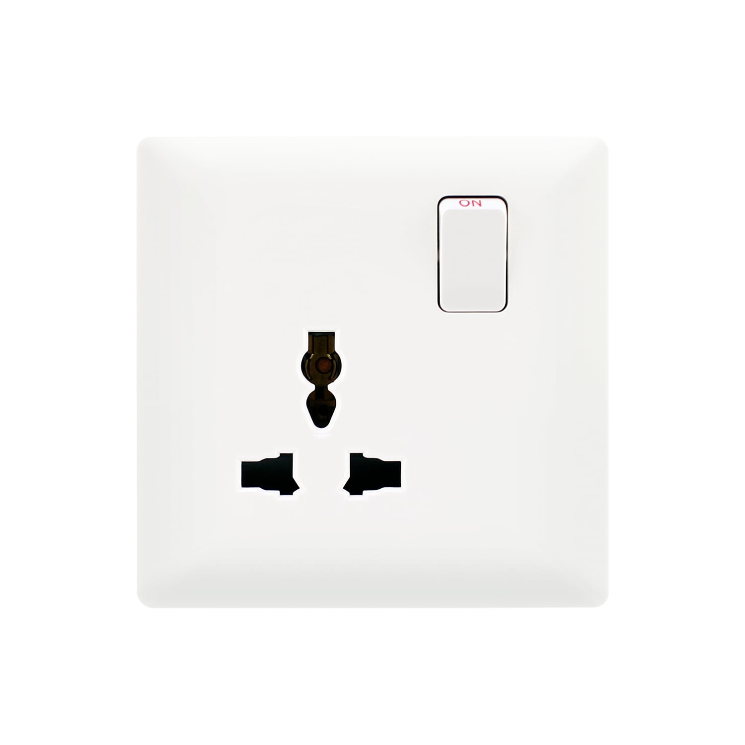 91405M — 13A 1 gang switched multi socket