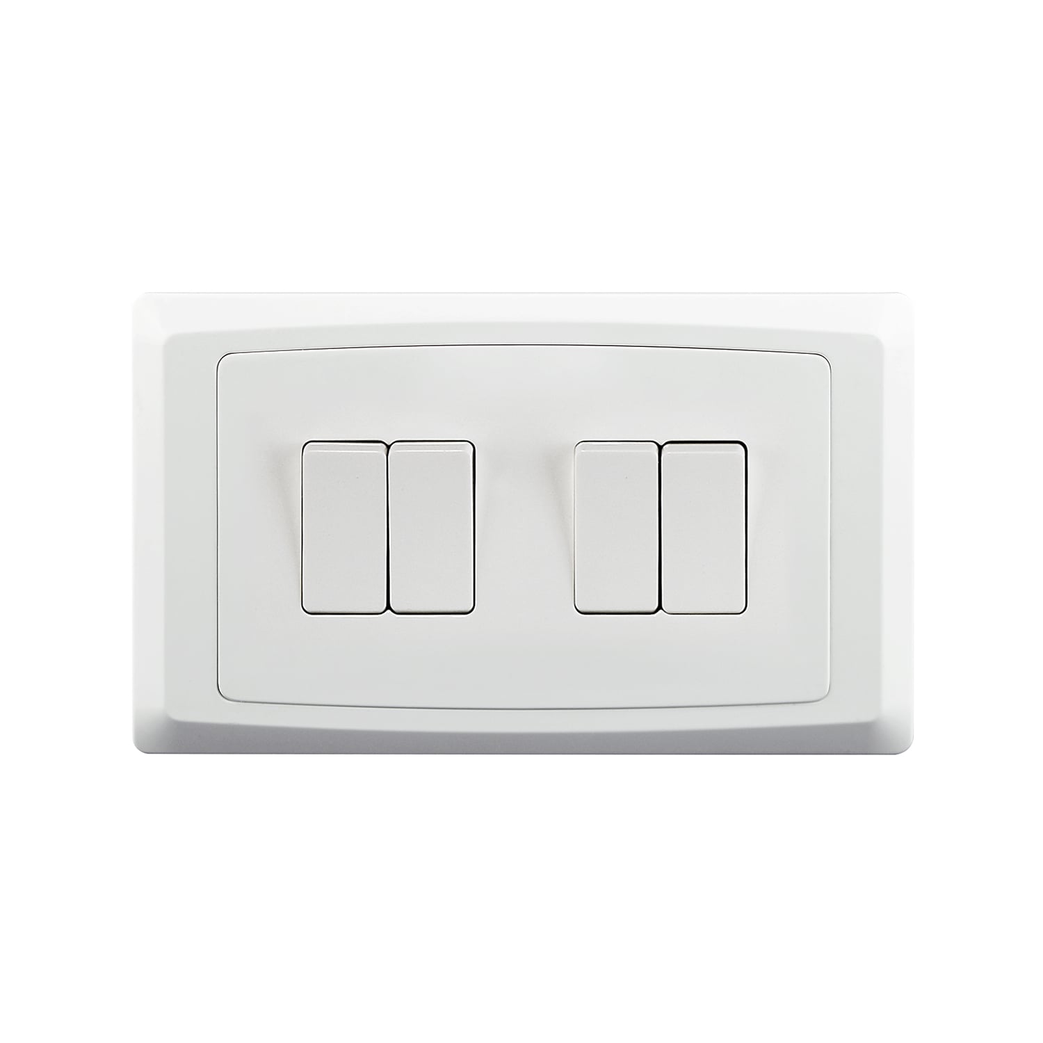 C308 — 10A 4-Gang 2-Way Switch