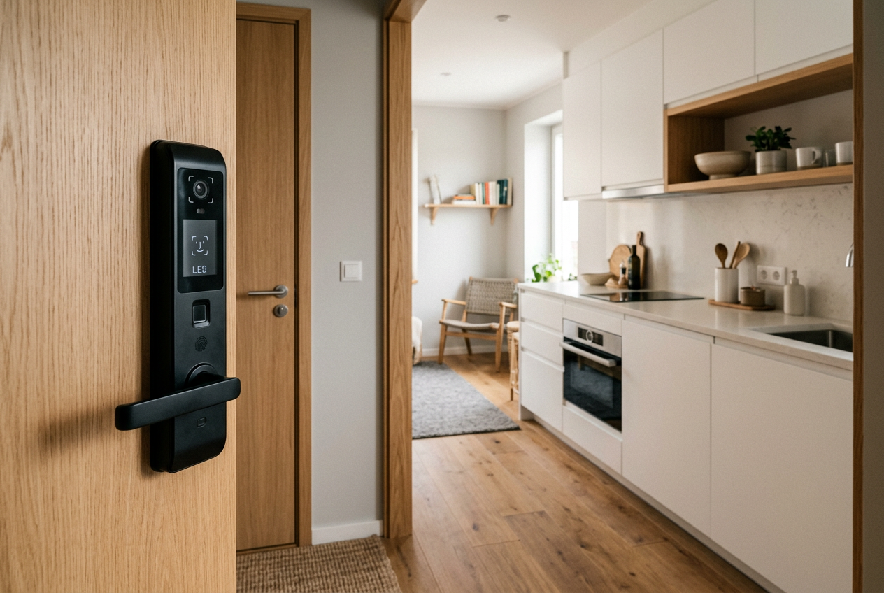 •see scene image: JLF10-lock-studio-apartment-entry.png