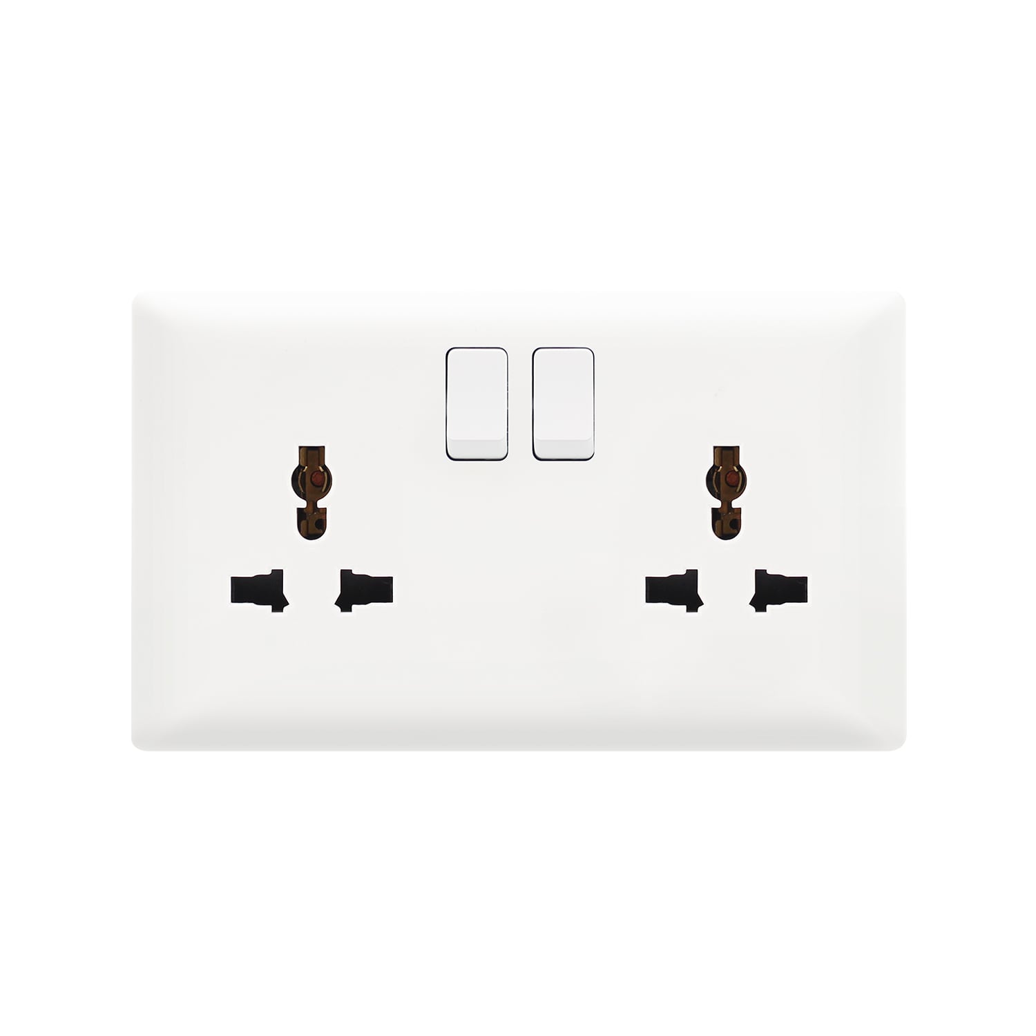 91406M — 16A 2 gang switched multi socket