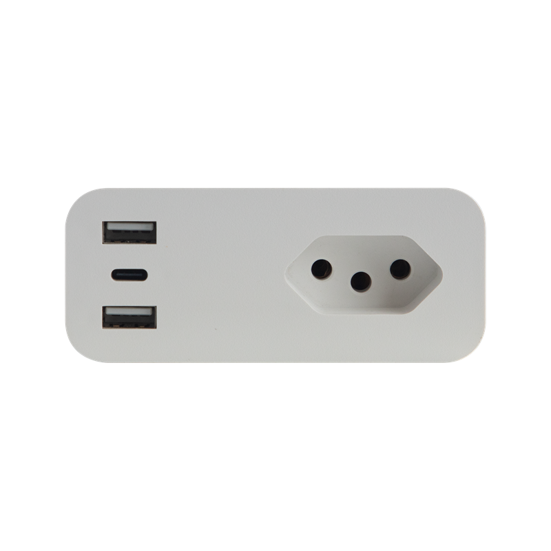 DL1638UM-BRA — Smart Plug DL1638UM-BRA (BRA single-outlet+USB)