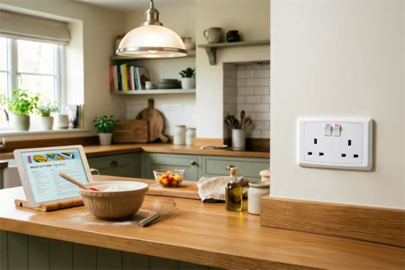c406 13a 2 gang switched socket-0