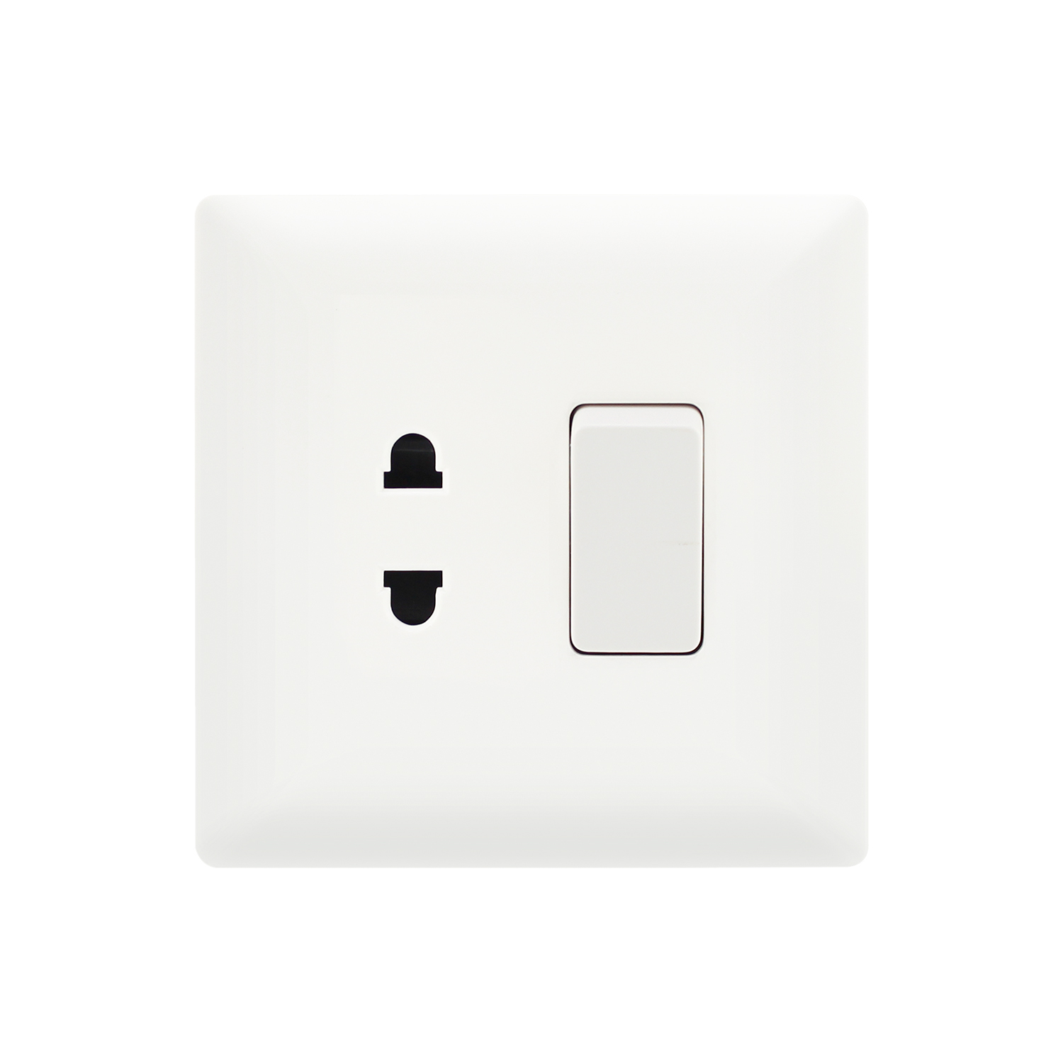 91445 — 10A 1 gang multi socket+16A 1 gang switch