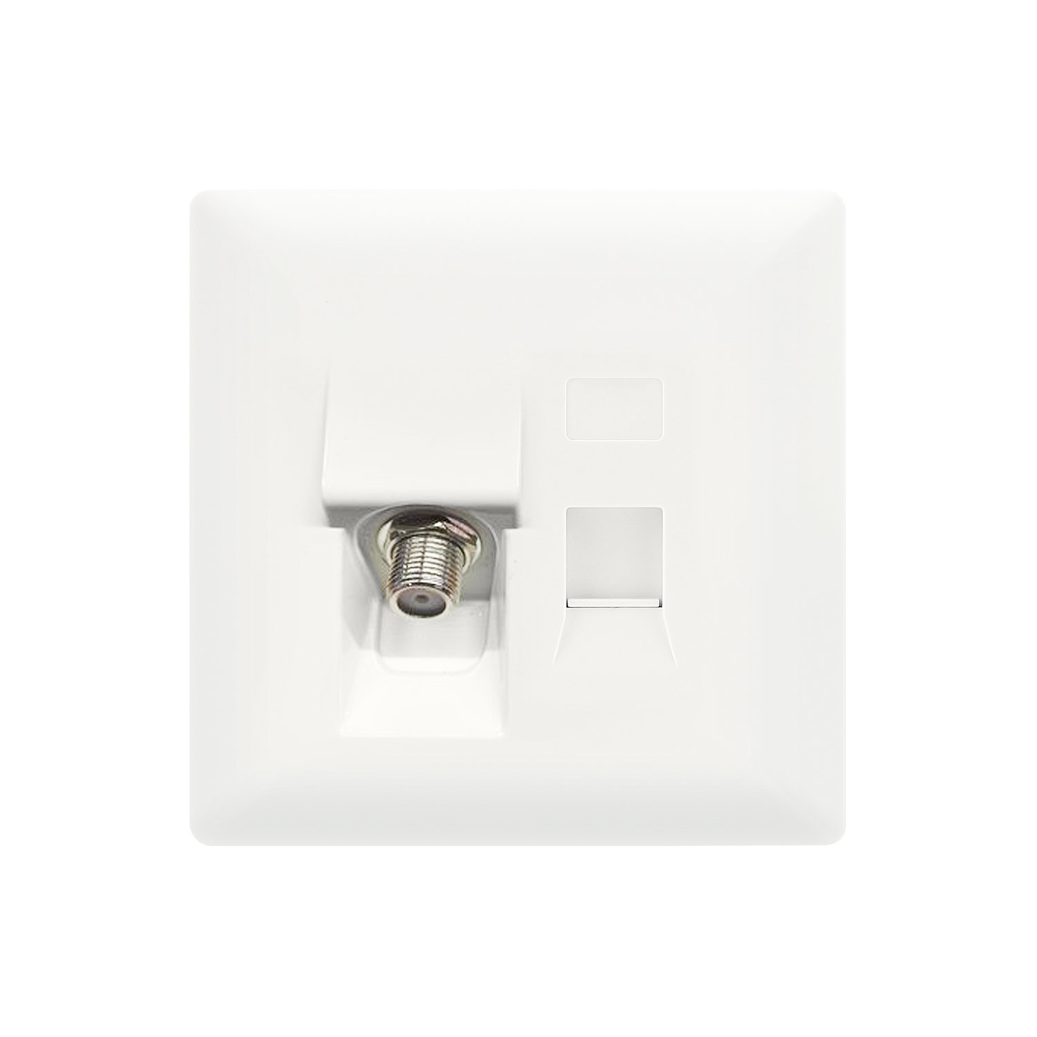 91176 — 1 gang RJ45 data socket(CET5e) & satellite socket