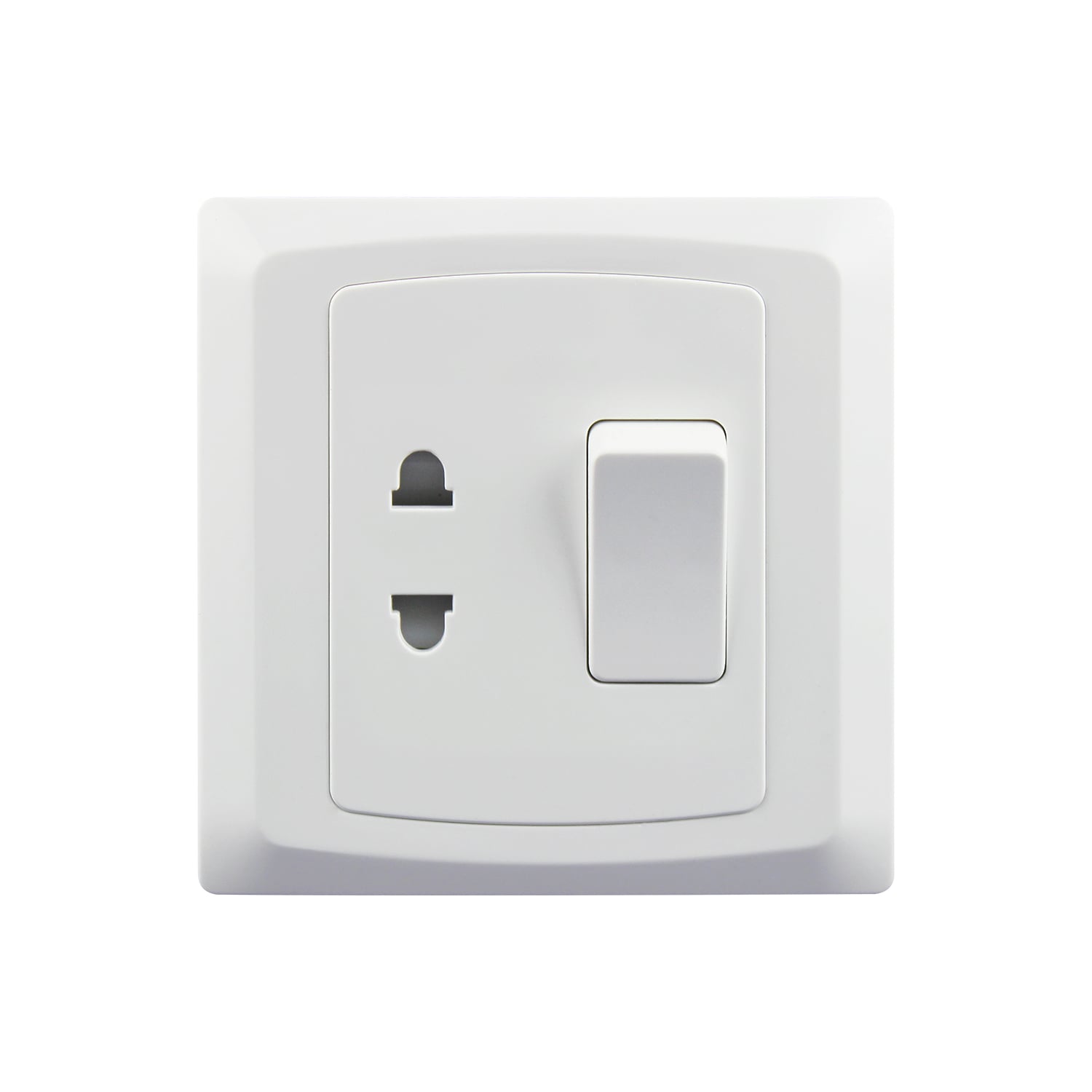 C445 — 10A 1-Gang Multi Socket + 20A 1-Gang Switch
