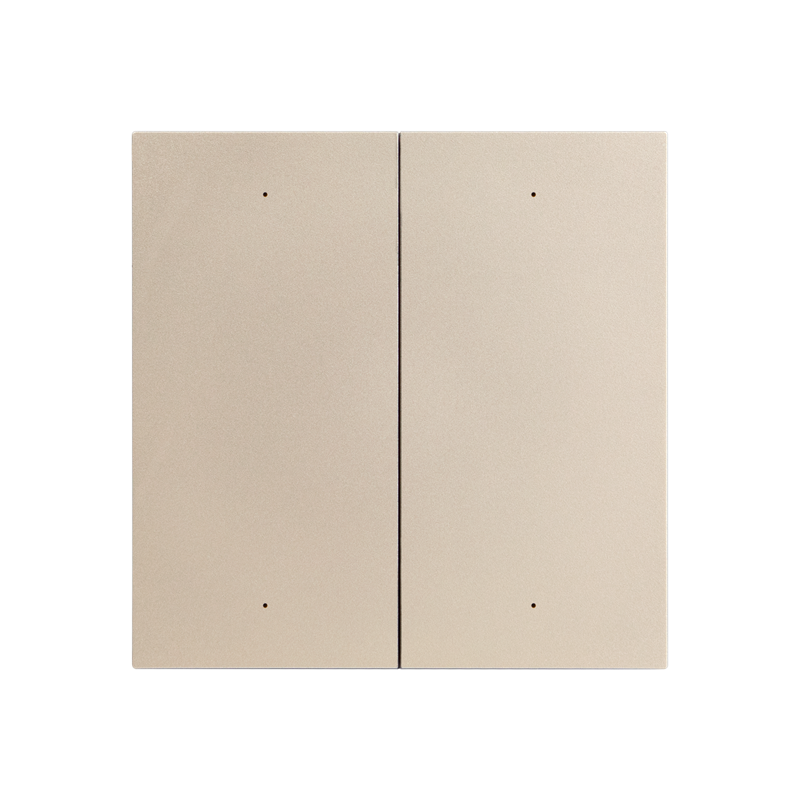 5814CH — 58-Series Luxury Glass Touch 4-Gang Switch (Champagne Gold)