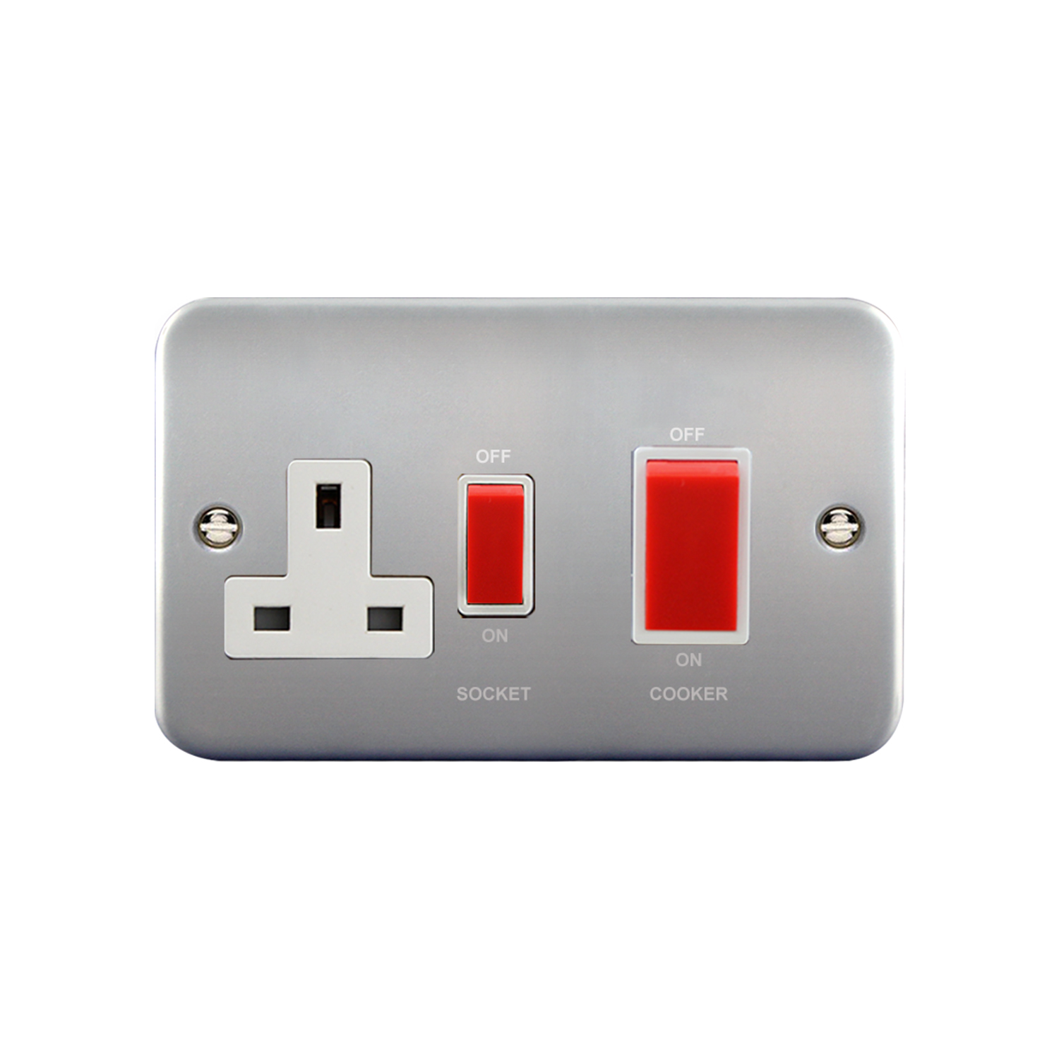 M332 — 45A 1 GANG SWITCH + 13A SWITCHED SOCKET