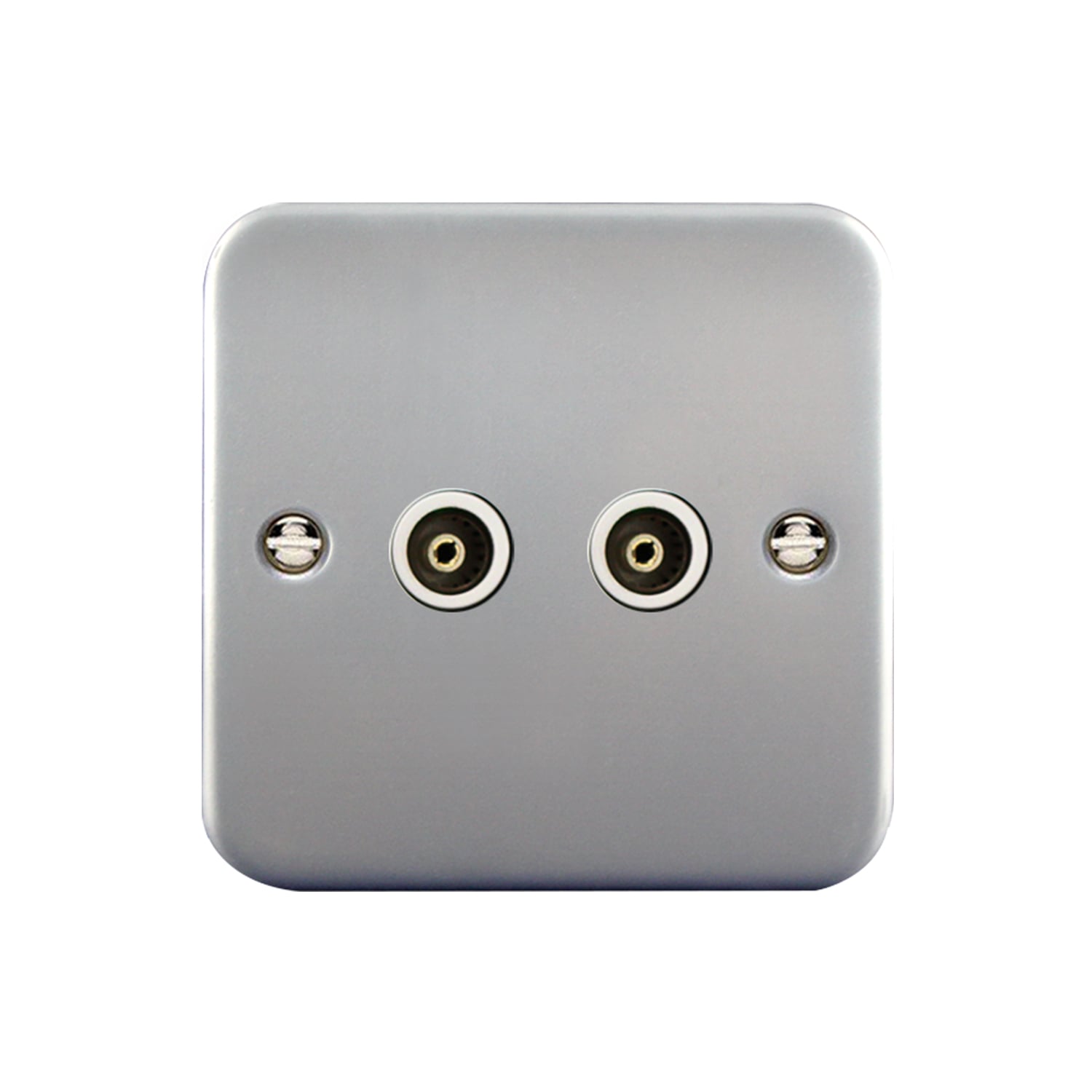 M436 — 2 GANG ISOLATED CO-AXIAL SOCKET
