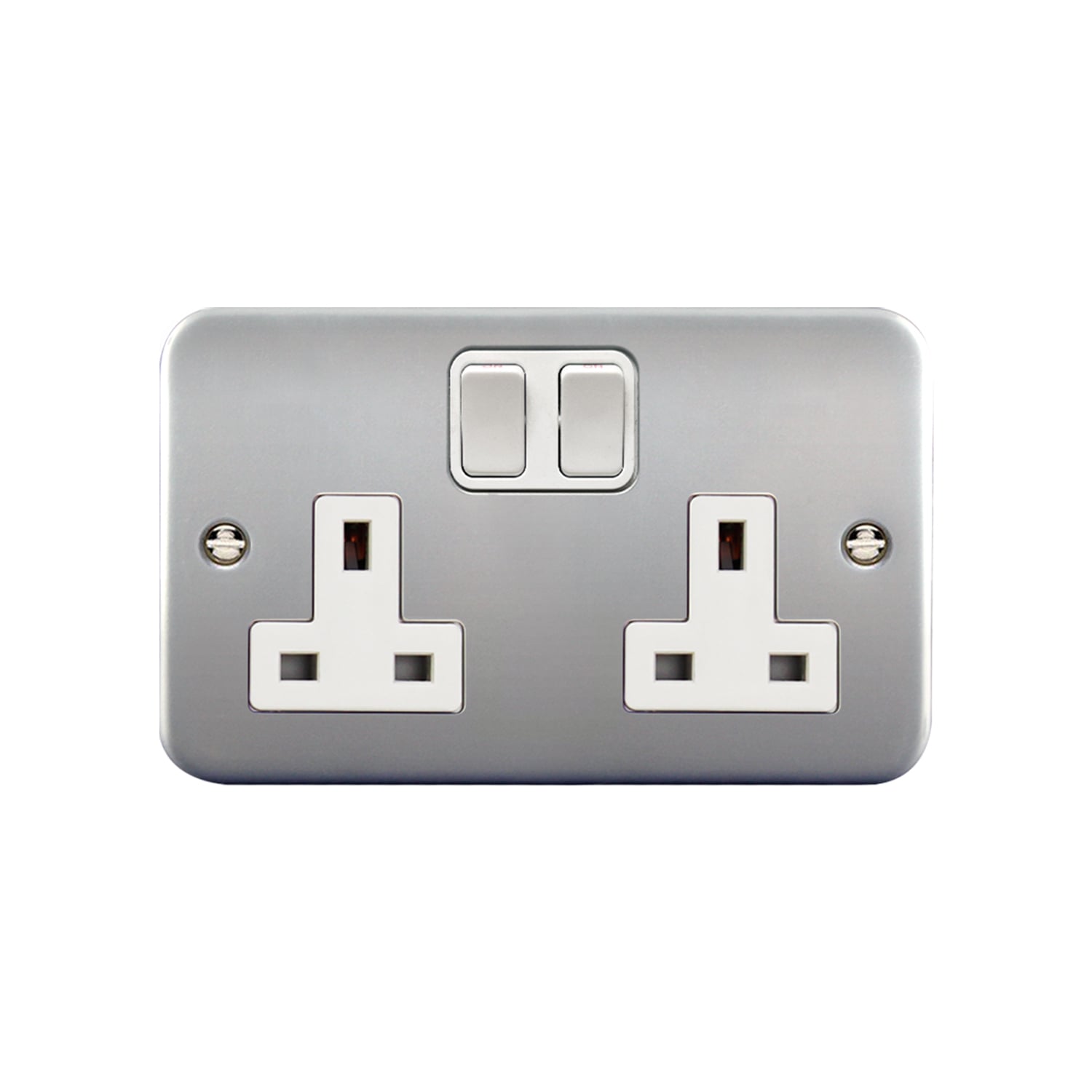 M410 — 13A 2 GANG SWITCHED SOCKET, DOUBLE-POLE