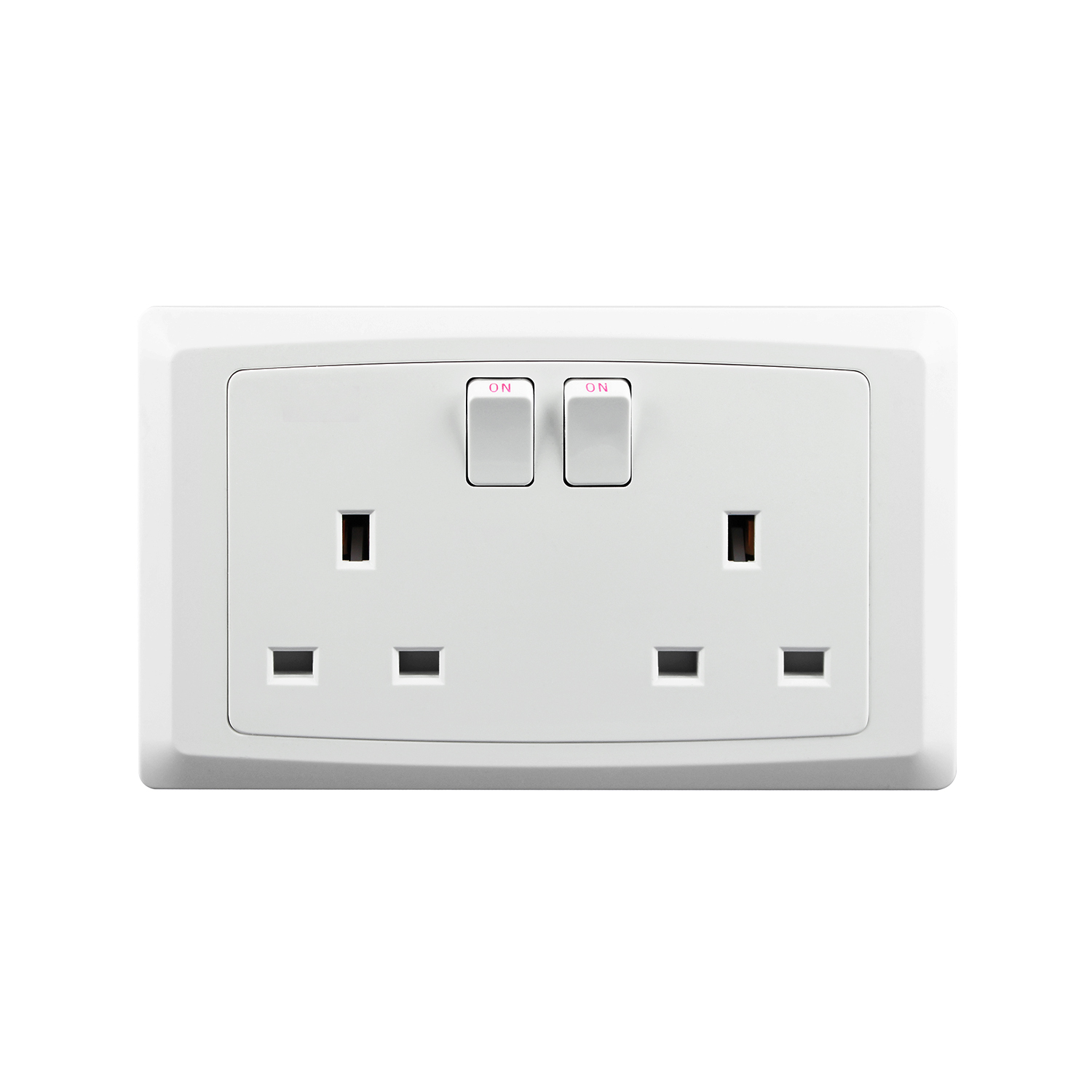 C406M — 13A 2-Gang Switched Multi Socket