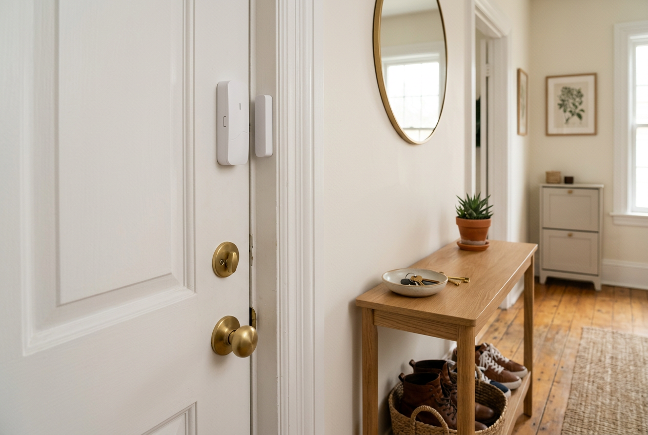 •see scene image: SR-D001-sensor-front-door-entry.png