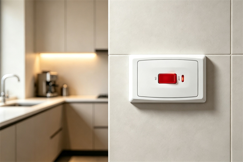 c329 45a 1 gang double pole switch with neon-0
