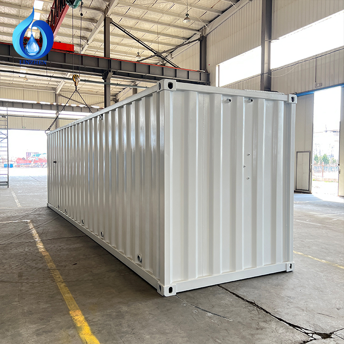 Turnkey Containerized Wastewater Treatment Plant