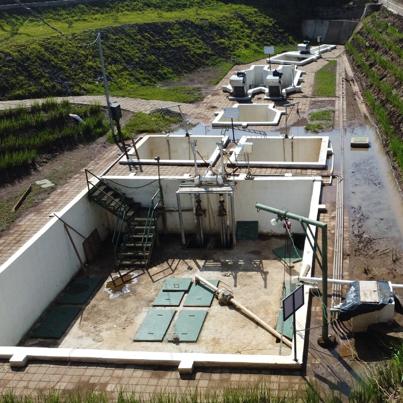 Peru 1,200 m³/day Underground Sewage Treatment System