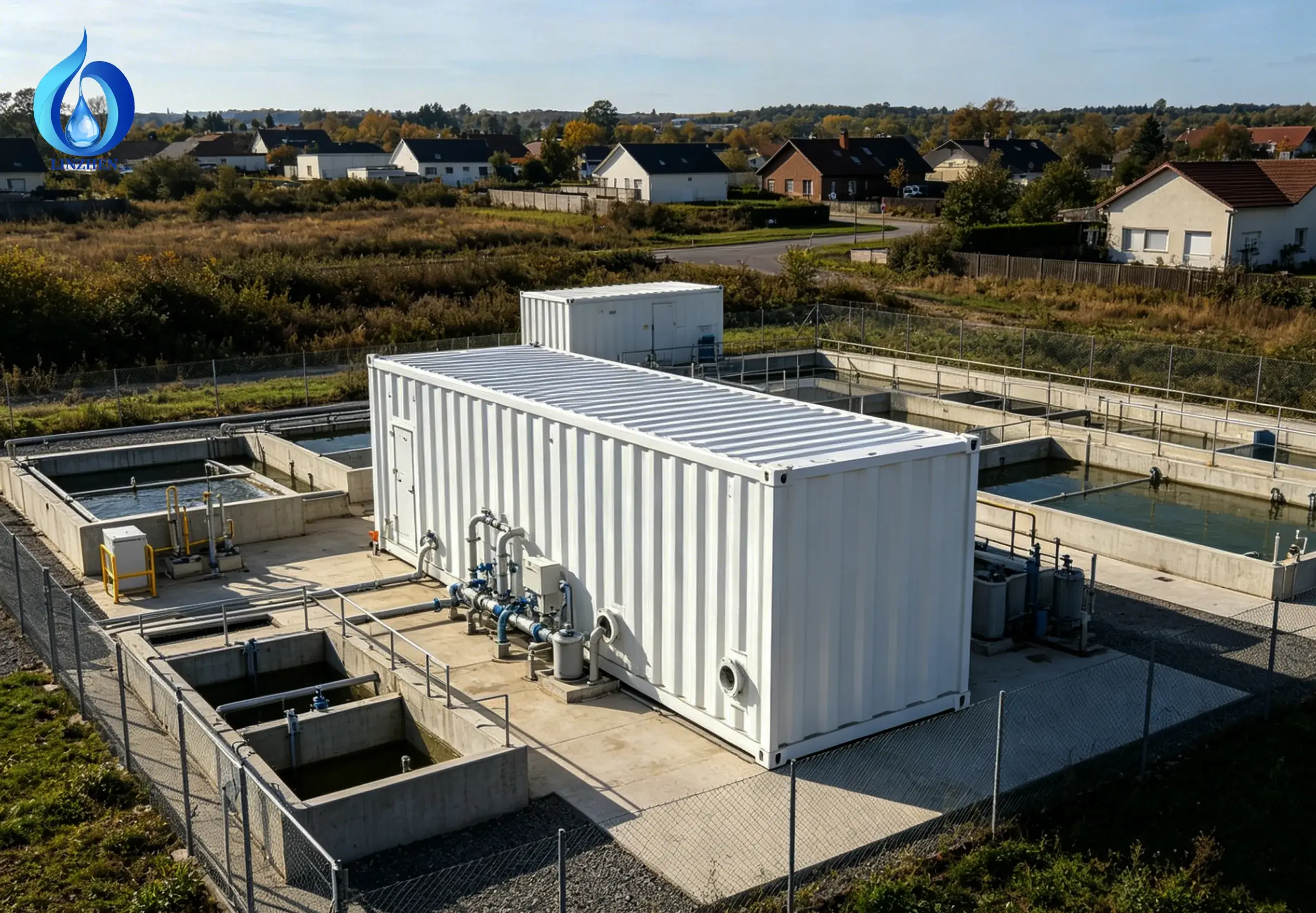 Wastewater treatment system for water reuse