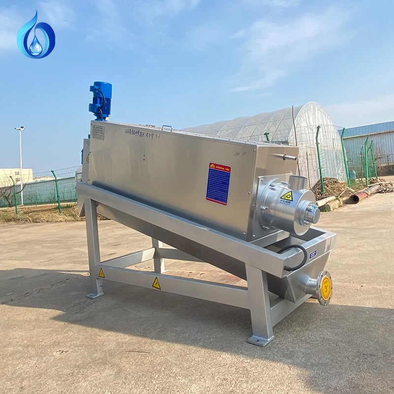 Why buy high-dryness sludge dewatering machine for busy factory treatment line?