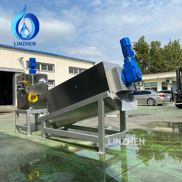 Does cake from sludge dewatering machine pass landfill disposal test easily?