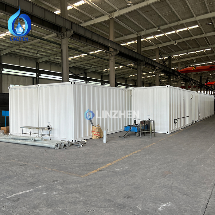 Industrial Containerized Wastewater Treatment System