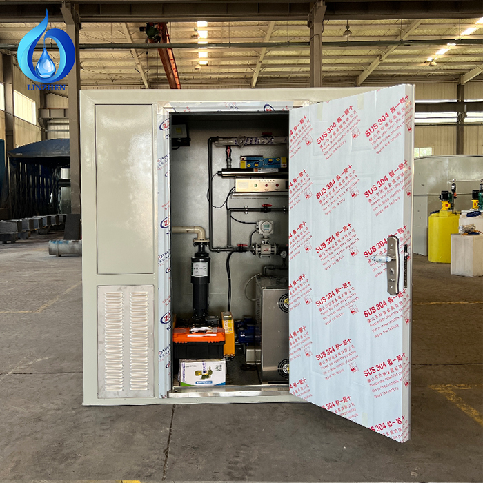 Low Noise Containerized Wastewater Treatment Plant