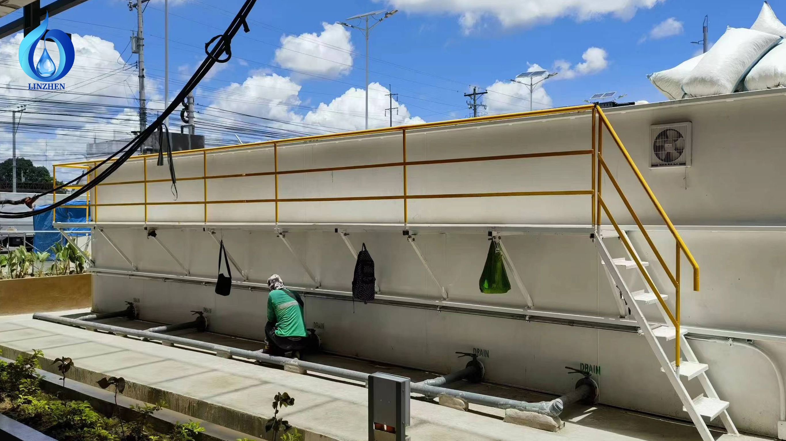 river restoration Philippines integrated wastewater treatment