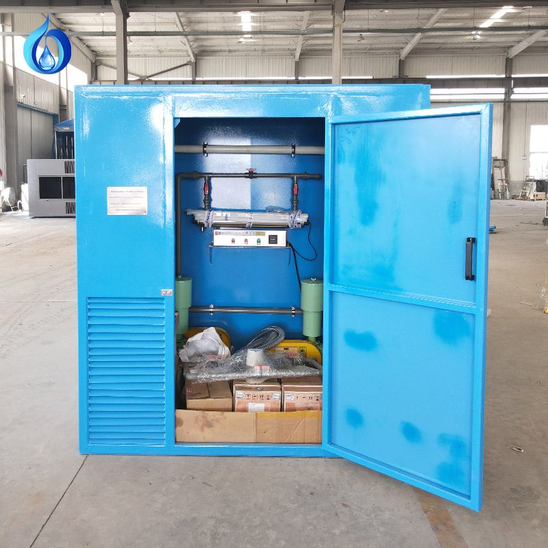 Which waste water treatment path suits mix of salty and organic factory outflow?