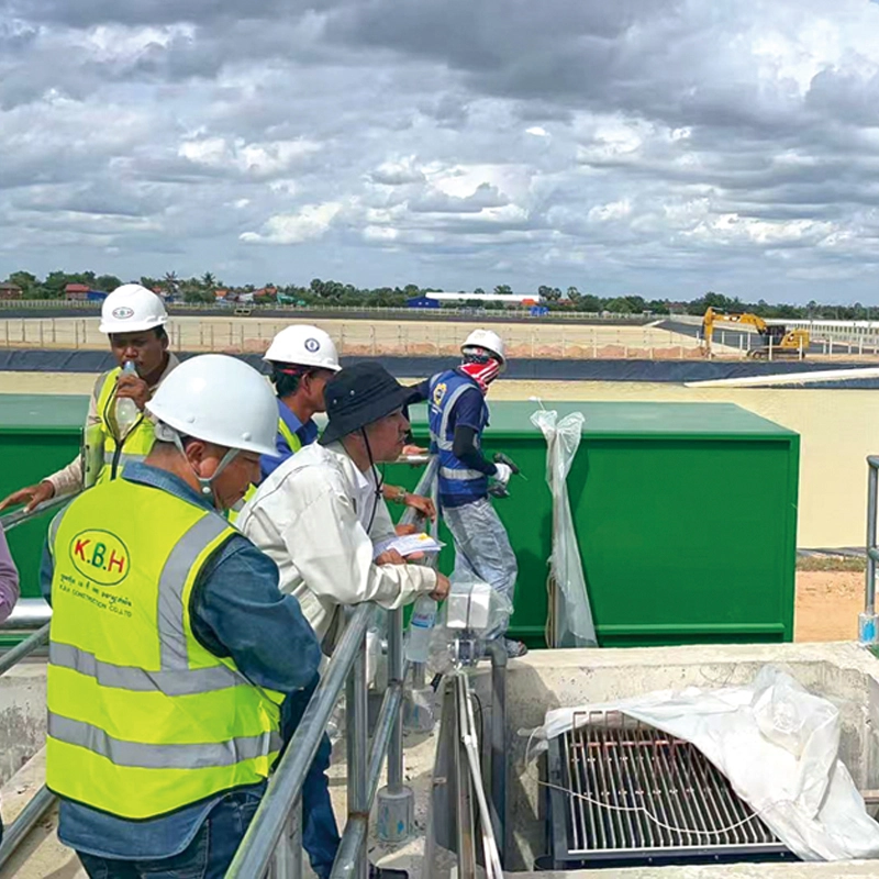 Cost-Effective Landfill Leachate Treatment Solution in Cambodia