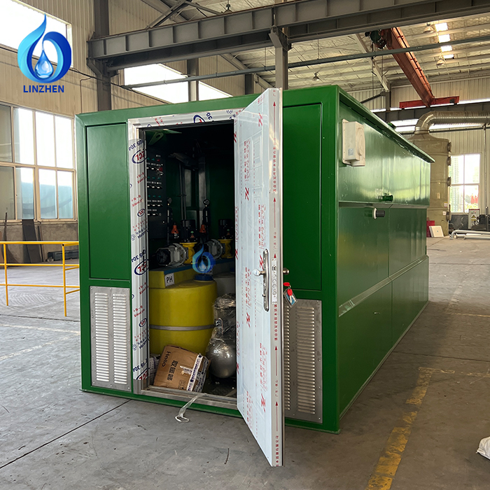 Why pick dissolved air flotation over a settling pond for oily waste flows?