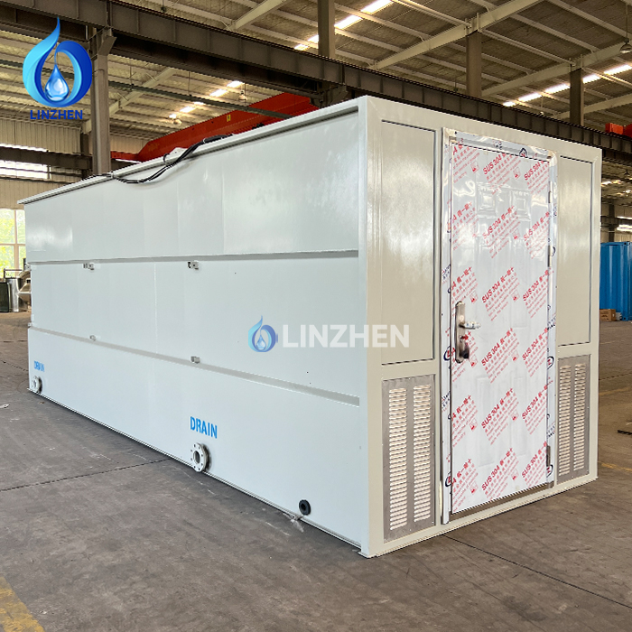 Portable MBBR MBR Wastewater Treatment Plant